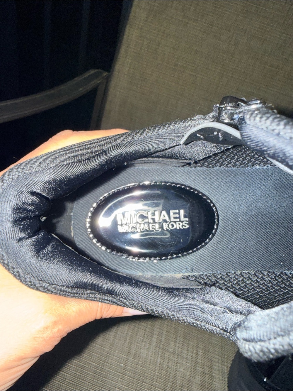 Michael Kors Women's Willis Wedge Trainer SIZE 8 - Picture 13 of 15